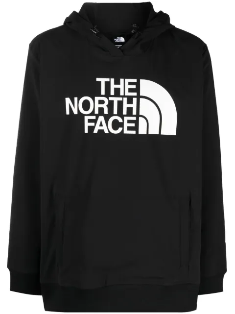 The North Face Tekno logo-appliqué hoodie Black NF0A82V64H01