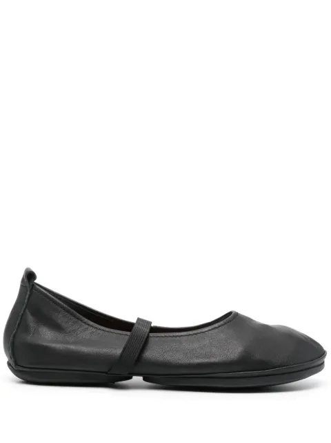 Camper Right Nina leather ballerina shoes Black K201643002