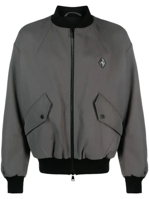 A-COLD-WALL* panelled cotton bomber jacket Black ACWMO233