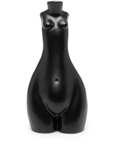 Anissa Kermiche Tit For Tat ceramic candle holder (26cm) Black CAN00502001