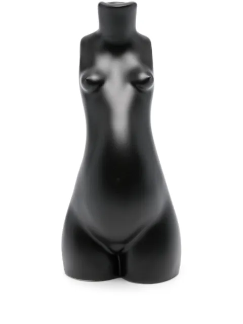 Anissa Kermiche Tit For Tat ceramic candle holder Black CAN00402001