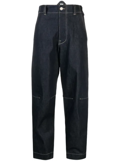 Toogood Engineer high-rise tapered jeans Blue THEENGINEERJEAN