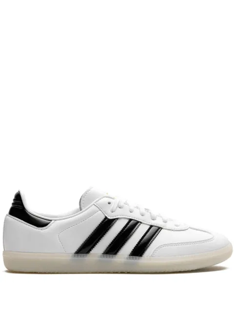 adidas x Jason Dill Samba patent-leather sneakers White IE5158