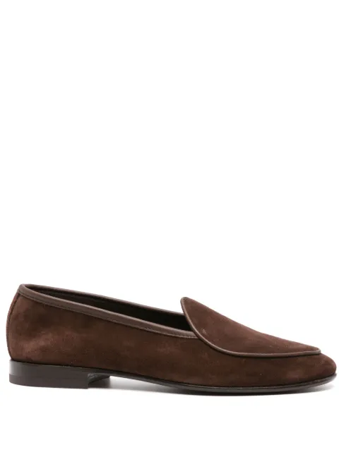 Scarosso Nils suede loafers Brown NILSLOAFBROSUED