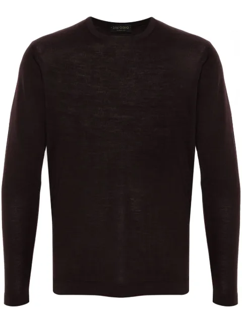 Dell'oglio crew-neck merino-wool jumper Purple TS0MLRM16R