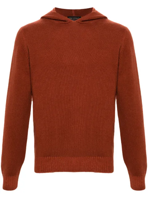 Dell'oglio knitted hoodie Orange HO3MLWC7RV