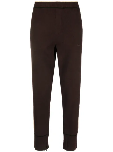 adidas x Wales Bonner knitted track pants Brown IN5952