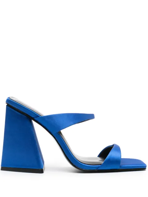 Just Cavalli 105mm square-toe sandals Blue 76RA3S40ZSA29