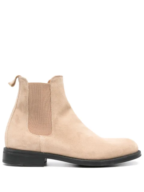 Scarosso Claudia suede chelsea boots Neutrals CLAUDIACHELBEISUED