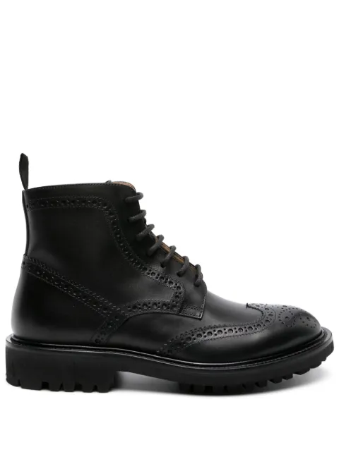 Scarosso Thomas leather boots Black THOMASBOOTBLACALF