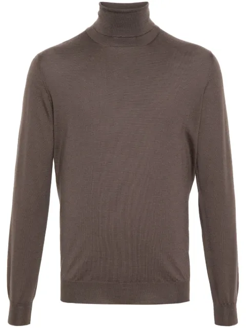 Dell'oglio roll-neck knit jumper Grey DV1MLLSC18R