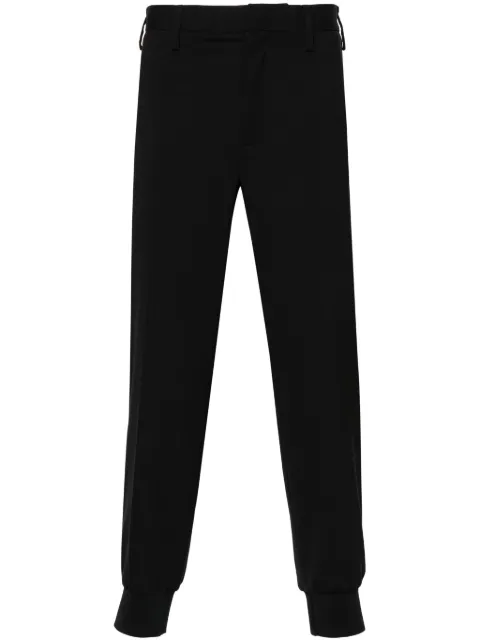 Neil Barrett mid-rise tapered trousers Black NBV3PA78SV000