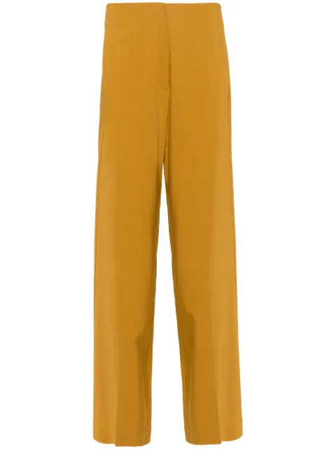 Forte Forte crepe trousers Brown 11031MYPANTS