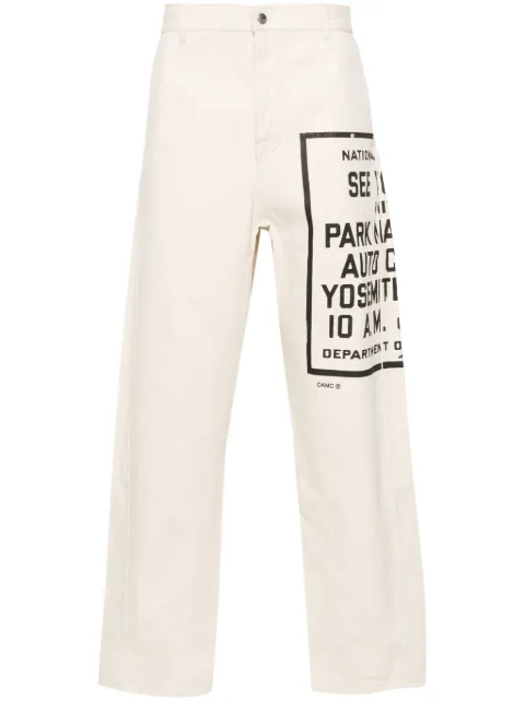 OAMC Tarn loose-fit trousers Neutrals 23A28OAY15
