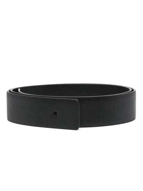 Prada leather belt strap Black 2CA004053
