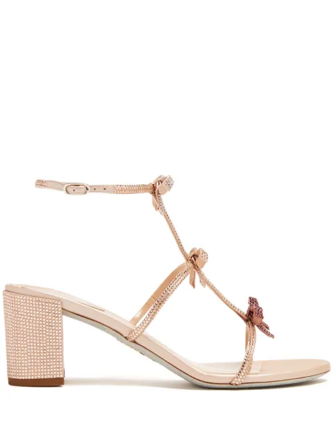 René Caovilla Caterina crystal-embellished sandals Pink C12026060R001X367