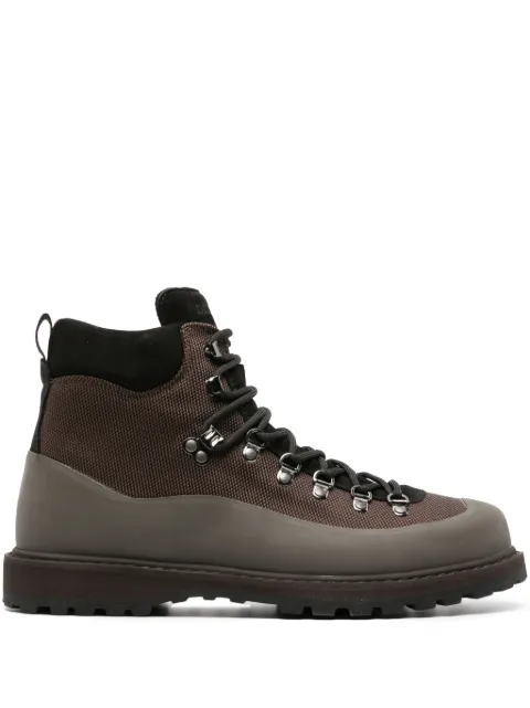 Diemme Roccia Vet panelled ankle boots Brown DI23FWRVMF02X059BRW