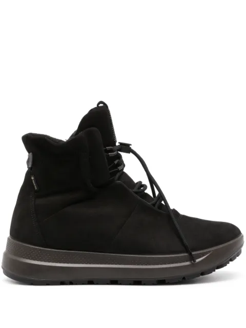 ECCO Solice drawstring suede boots Black 42011301001