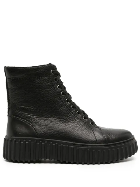 Clarks Torhill Rise leather ankle boots Black 26173870