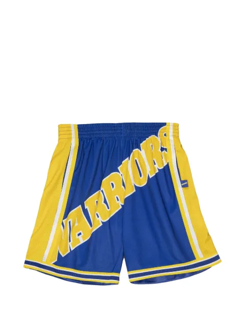 Mitchell & Ness x NBA Golden State Warriors Blown Out Fashion shorts Blue SHORBW19147GSWROYA