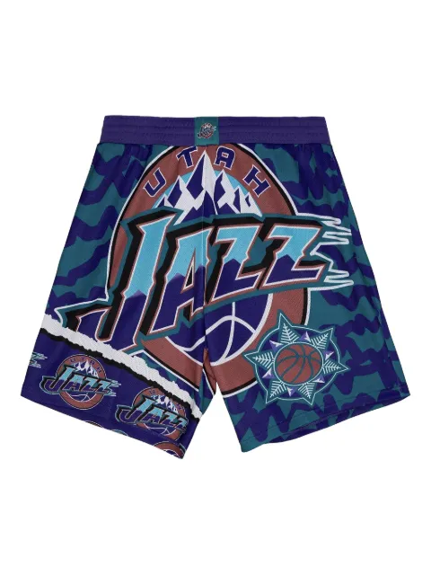 Mitchell & Ness NBA Utah Jazz Jumbotron 2.0 shorts Blue PSHR1220UJAYYPPPTLPR