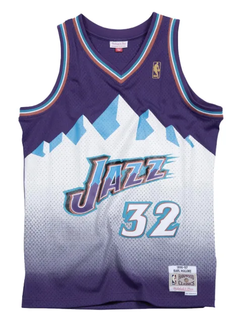 Mitchell & Ness Karl Malone NBA Utah Jazz 1996 Road Swingman tank top Purple SMJYGS18216UJAPURP96KMA