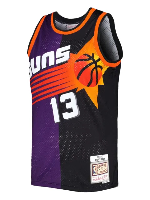 Mitchell & Ness x NBA Phoenix Suns 1996 Steve Nash Split Swingman tank top Black SMJY4845PSU96SNABKPR