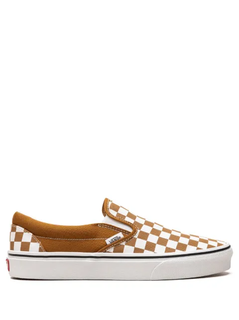 Vans Color Theory Checkerboard slip-on sneakers Brown VN000BVZ1M7