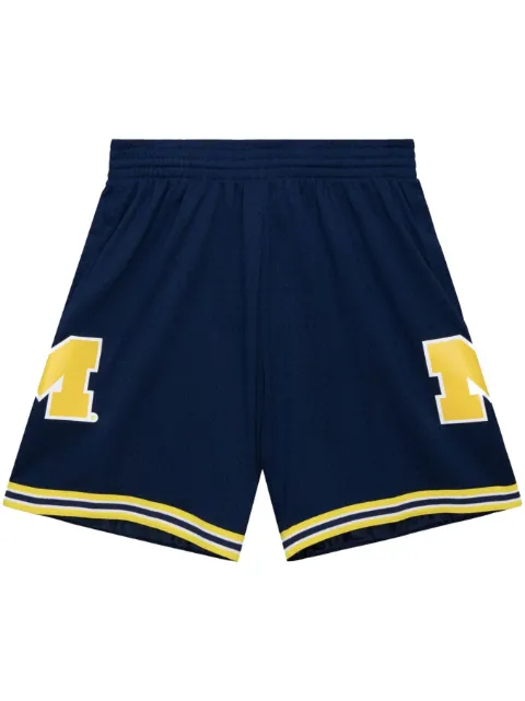 Mitchell & Ness "NCAA Michigan Wolverines 1991" Road shorts Blue SMSH4209UMI91PPPASBL