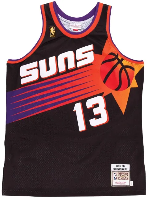 Mitchell & Ness "NBA Phoenix Suns 96-97 Steve Nash" authentic jersey Black AJY4AC18074PSUBLCK96SNA