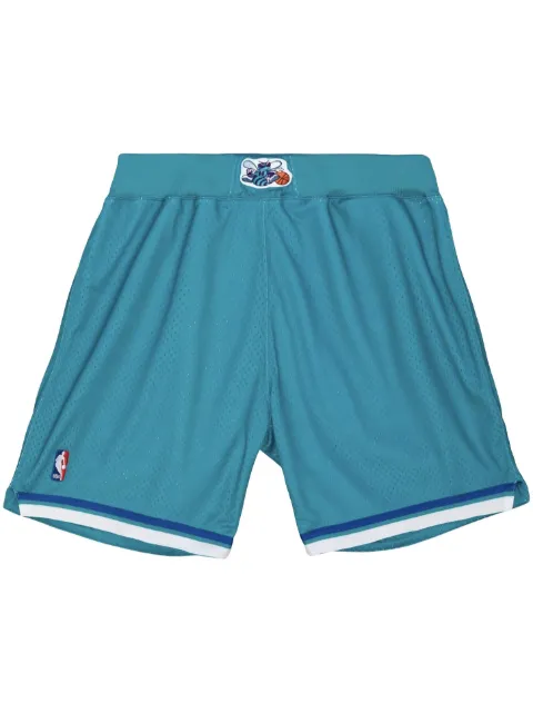 Mitchell & Ness "NBA Charlotte Hornets 92-93" authentic road shorts Blue ASHRGS18110CHOTEAL92