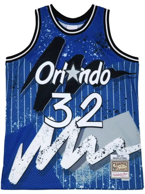 Mitchell & Ness "NBA Magic 1994 Shaquille O'Neal" Hyper Hoops Swingman jersey vest top Black TFSM1253OMA94SONBLUE