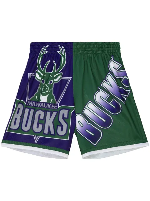 Mitchell & Ness "NBA Milwaukee Bucks" Big Face 5.0 shorts Purple PSHR4351MBUYYPPPPURP