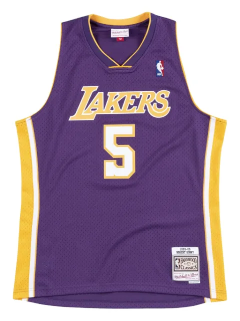 Mitchell & Ness Robert Horry NBA Los Angeles Lakers 1999/2000 Swingman tank top Purple SMJYGS18448LALPURP99RHO