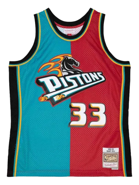 Mitchell & Ness Grant Hill NBA Detroit Pistons 1999 Swingman tank top Red SMJY4845DPI99GHIRDTL