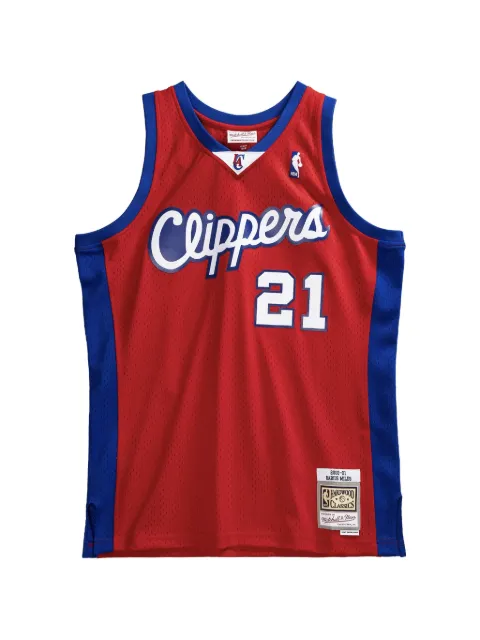 Mitchell & Ness Swingman NBA LA Clippers vest Red SMJYSB19003LACSCAR00DML