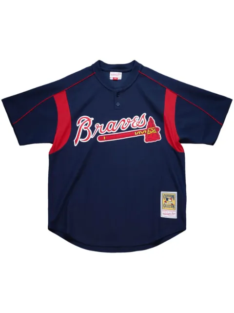 Mitchell & Ness "MLB Atlanta Braves 2003 Greg Maddux" batting practice jersey Blue ABPJ3335ABR03GMANAVY