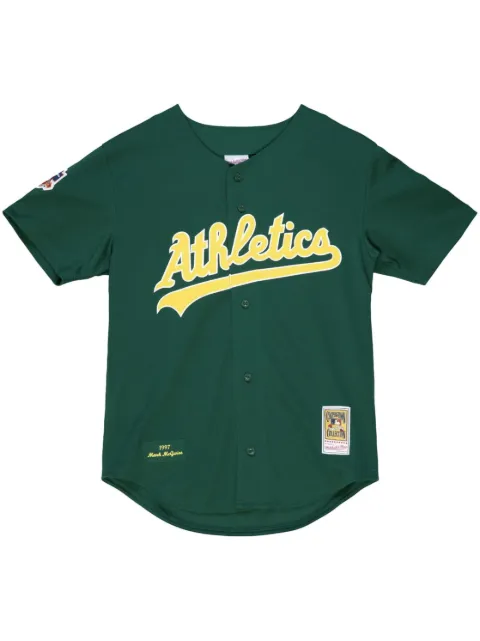 Mitchell & Ness "NBA Oakland Athletics 1997 Mark McGwire" jersey T-shirt Green AJY13369OAT97MMCOAGR