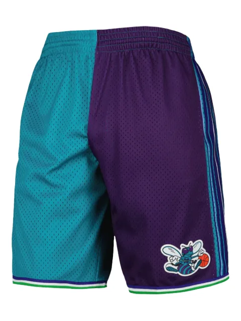 Mitchell & Ness x NBA Charlotte Hornets 1999 Split Swingman shorts Green SMSH4855CHO99PPPTLPR