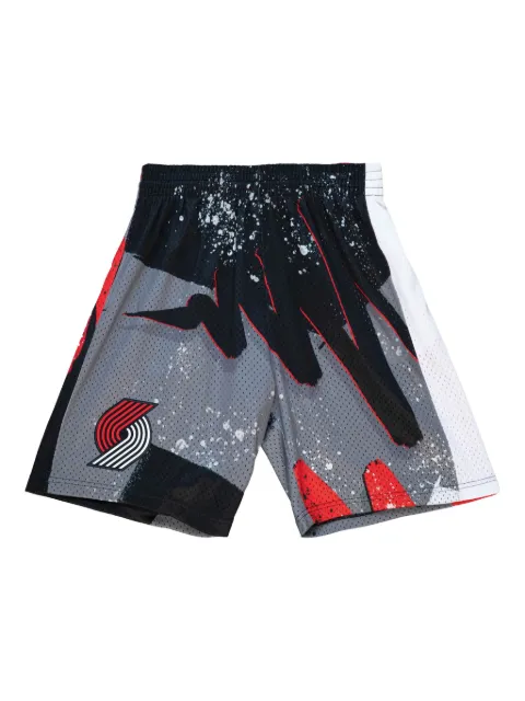 Mitchell & Ness x NBA Trail Blazers 1991 NBA Trail Blazers 1991 shorts Black PFSW1254PTB91PPPBLCK
