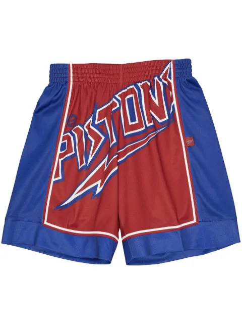 Mitchell & Ness "NBA Detroit Pistons" Blown Out shorts Blue SHORBW19147DPIRED1