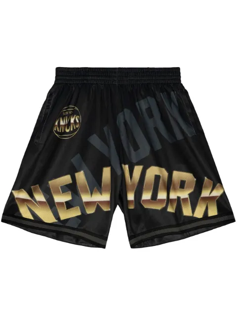 Mitchell & Ness "NBA NY Knicks" Big Face 4.0 shorts Black PSHR1259NYKYYPPPBLCK