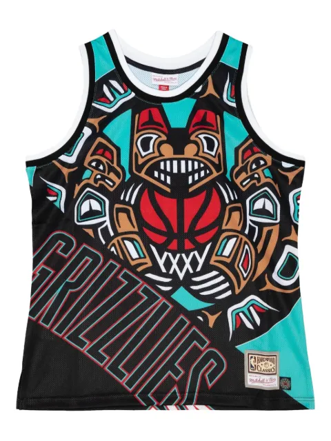 Mitchell & Ness x NBA Vancouver Grizzlies Big Face 5.0 tank top Green TMTK4350VGRYYPPPTEAL