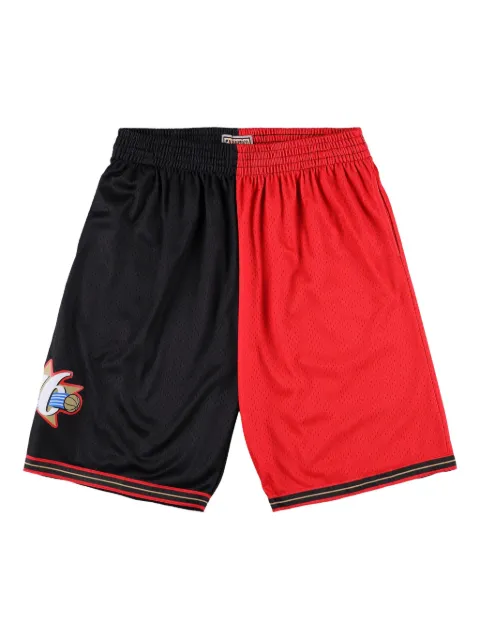 Mitchell & Ness x NBA Philadelphia 76ers 2000 Split Swingman shorts Black SMSH4855P7600PPPBKGD