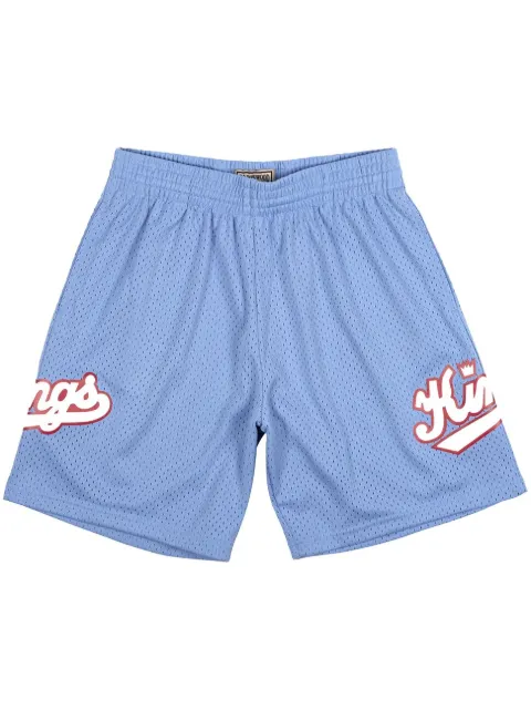 Mitchell & Ness "NBA Sacramento Kings 85" Swingman shorts Blue SMSHSB19043SKILTBL85