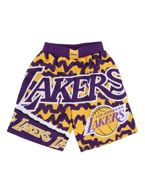 Mitchell & Ness Jumbotron 2.0 Sublimated "NCAA LSU Tigers" shorts Yellow PSHR1220LSUYYPPPPRYW