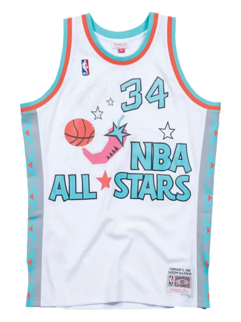 Mitchell & Ness x NBA All Star 96 Hakeem Olajuwon Swingman tank top White SMJYLG18020ASWWHIT96HOL