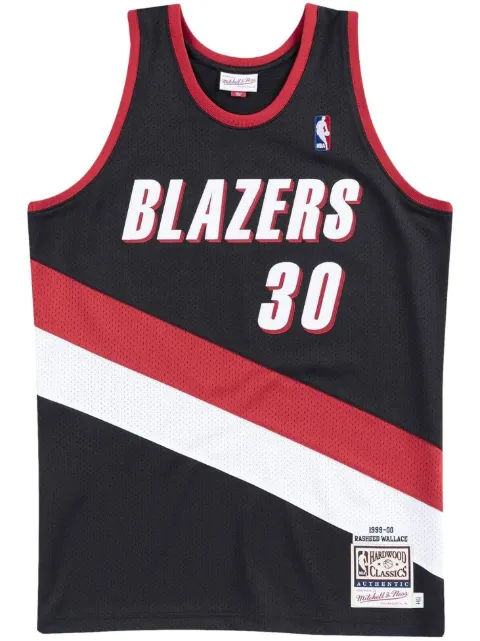 Mitchell & Ness "NBA 1999 Trail Blazers Rasheed Wallace" authentic jersey Black AJY4EL18021PTBBLCK99RWA