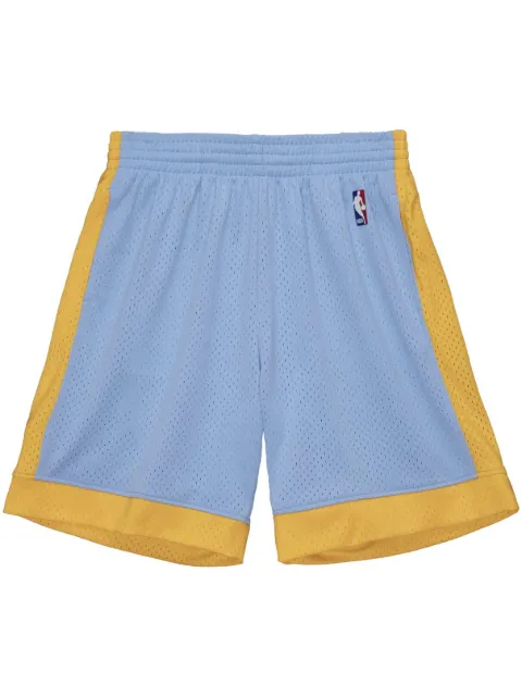 Mitchell & Ness "NBA Los Angeles Lakers 2001" swingman shorts Blue SMSH1127LAL01PPPCLBL