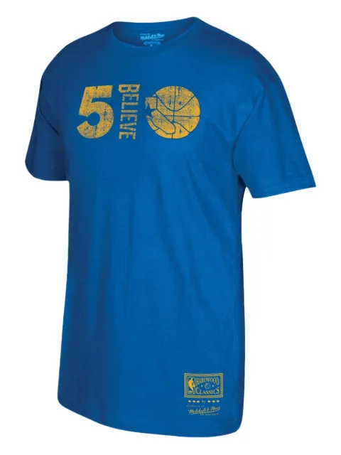 Mitchell & Ness "NBA Golden State Warriors" Believe T-shirt Blue BMTRBA18251GSWROYA